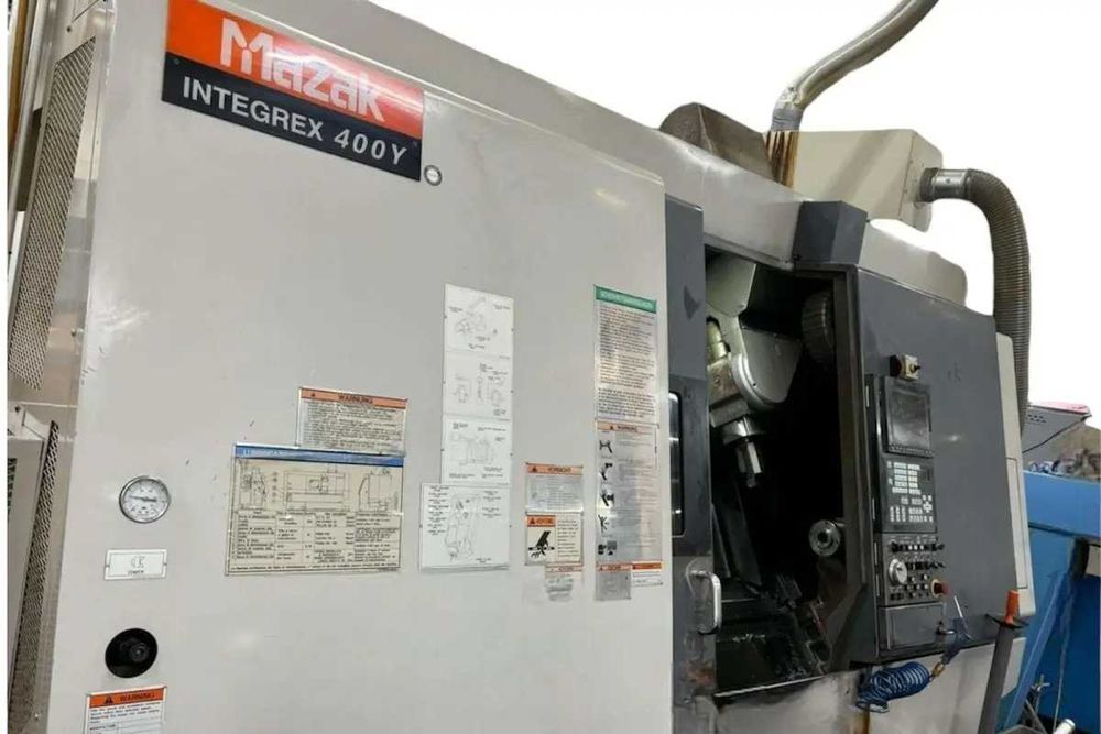Токарно-фрезерний центр з ЧПК  Mazak Integrex 400 Y / Обробний центр