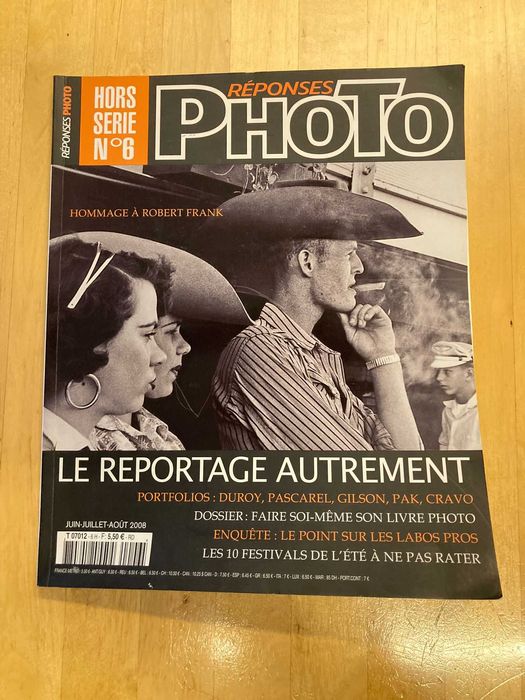 Revistas de viagem e fotografia francesas