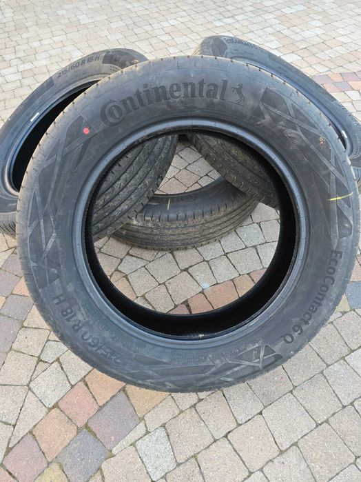 Opony Continental EcoContact 6 Q 215/60 R18 100H – NOWE – komplet 4 szt.