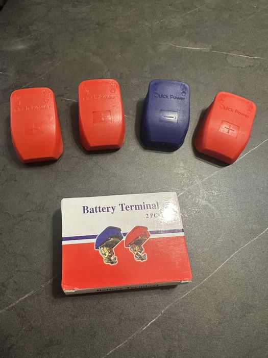 Клеми автомобільні, швидкозйомні 3 комплекти