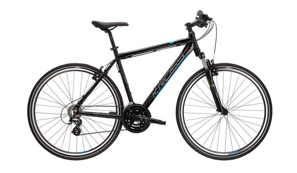 Kross Evado 2.0 czarno-niebieski L/21"