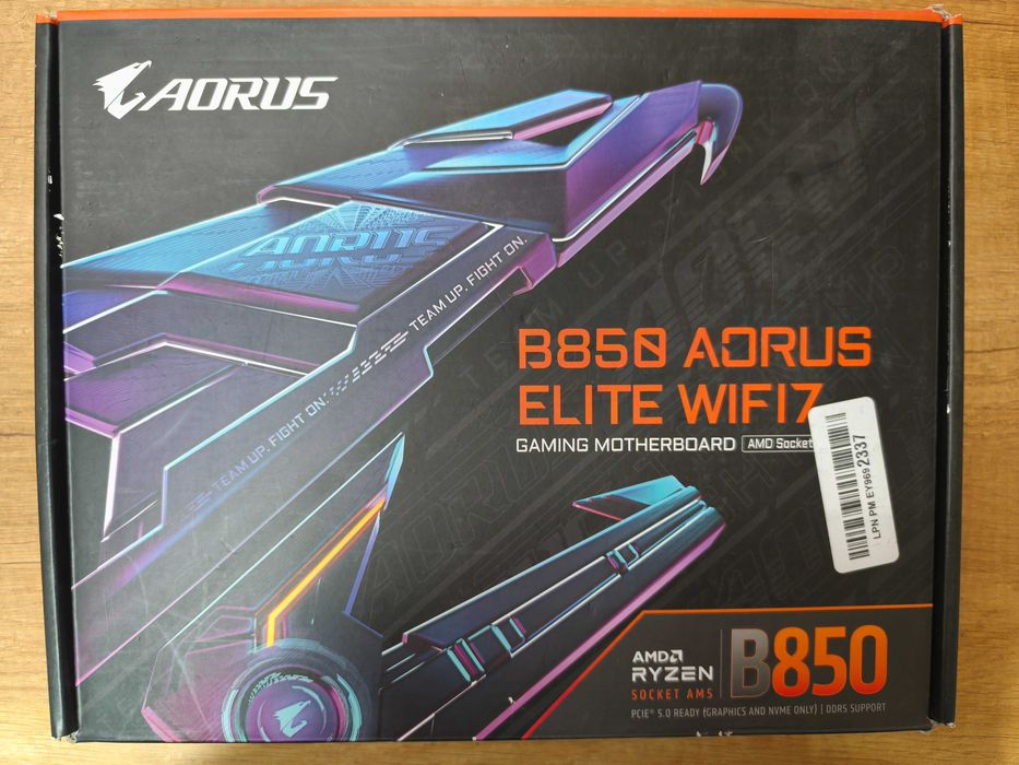 Płyta główna Gigabyte B850 ELITE WIFI 7 box gwarancja nr. 560619