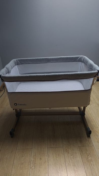 Łóżeczko dostawne Leonie Beige Sand