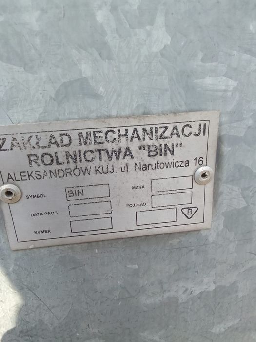 Silos Zbożowy BIN
