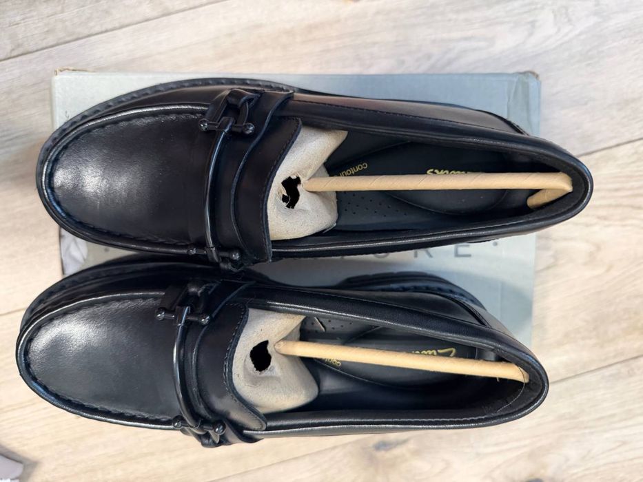 Нові шкіряні лофери Clarks Orianna Bit (37р / 23 см) Оригінал
