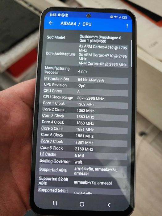 Дисплей (запчастини) до Samsung Galaxy S23 FE SM-S711U snapdragon