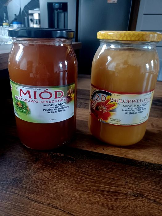 Smaczny miód z Mazur