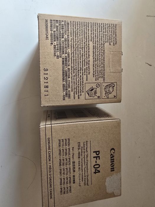 Canon PFI-307C Consumíveis