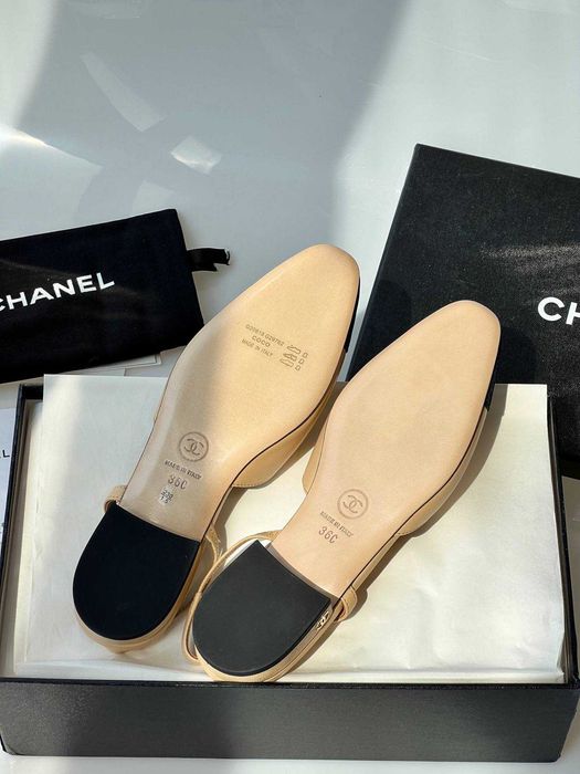 Buty Chanel Slingback damskie