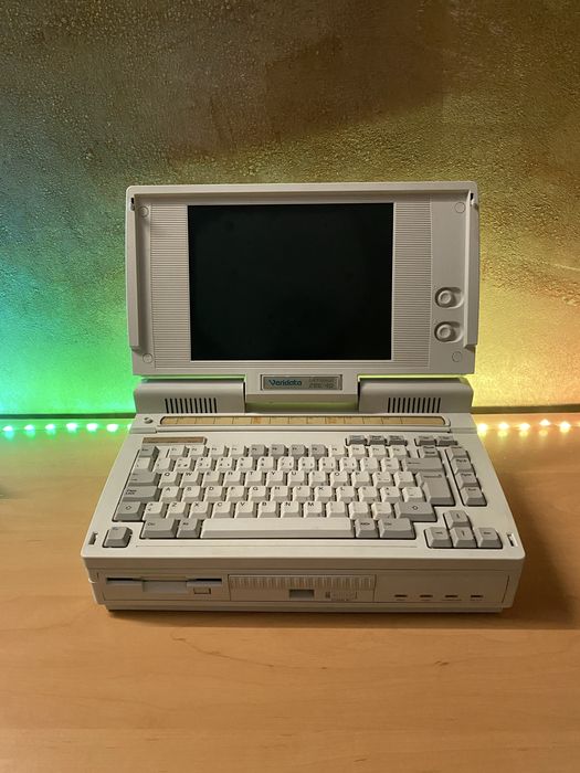RARÍSSIMO Turbo PC Veridata Lappower 286/40 – Relíquia Vintage Anos 90