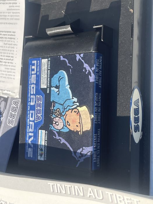 Sega Mega Drive Tintin In Tibet