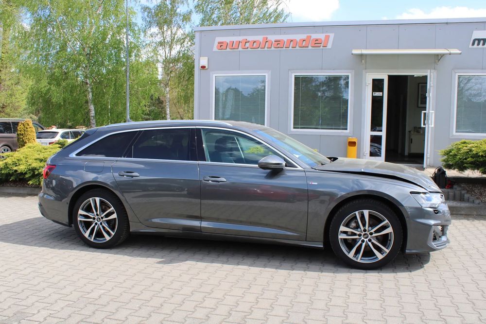Audi A6 Avant 45 TFSI mHEV S Line S tronic Salon PL HeadUp Kamery Masaże BANG FV 23%