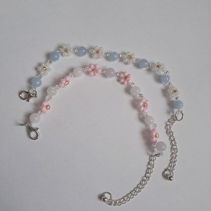 Bransoletki z koralików bff bestfriends bracelets zestaw coquette