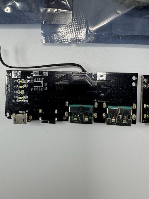 Плата для павербанку QC4.0 QC3.0 LED Двійний USB 5V 4.5A 22.5W
