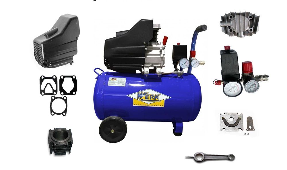 Запчасти для компрессора Werk, Dnipro-M, ростех цена