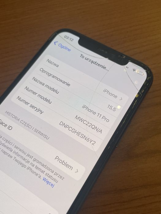 Iphone 11 pro na IOS 15.5