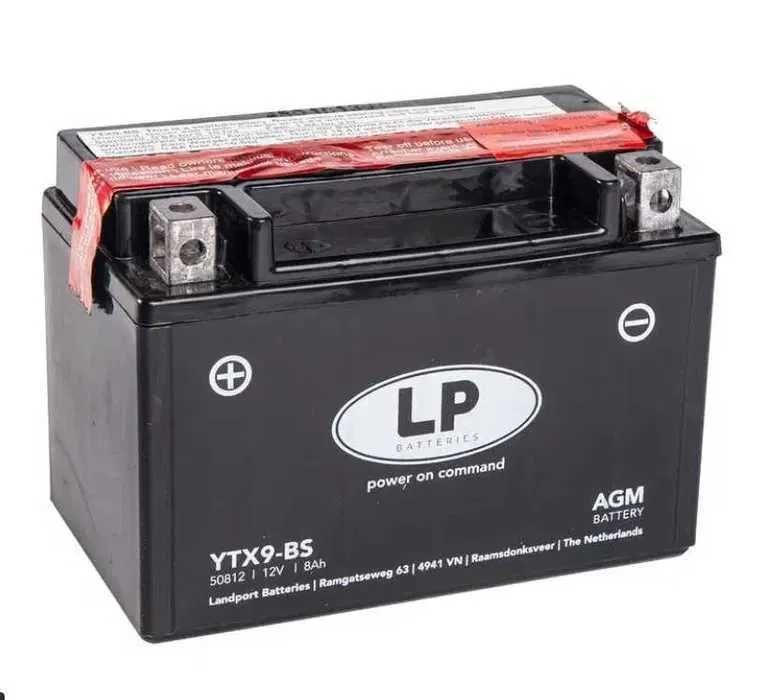Akumulator motocyklowy Landport YTX9-BS 12V 8Ah 110A
