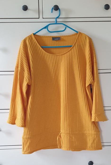 2 Żółte Bluzki Damskie Yessica r. L/XL