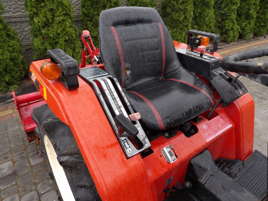 YANMAR F 165 4x4 mini traktor glebogryzarka kubota iseki hako