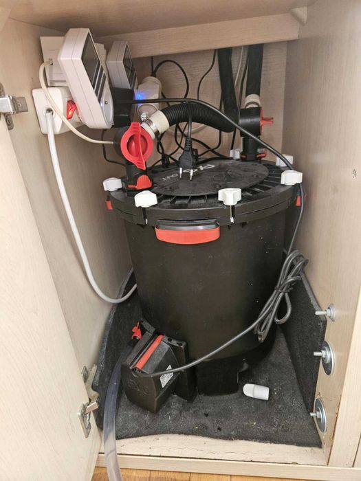 Akwarium 500L (200x50x50) + szafka - robiona na zamówienie + życie