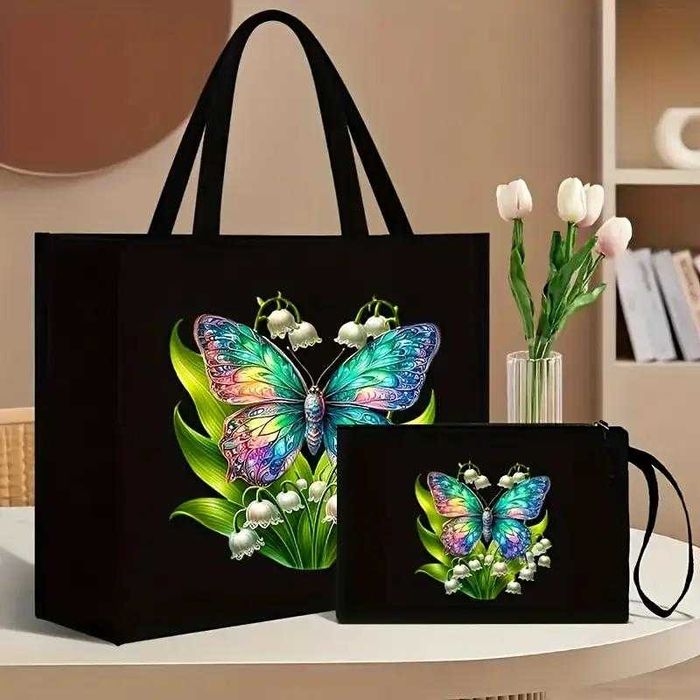 Сумка-шопер єко сумка чорна подарунок