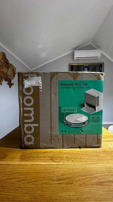 Roomba Max 705 Combo + AutoWash Dock | NEW | з Німеччини