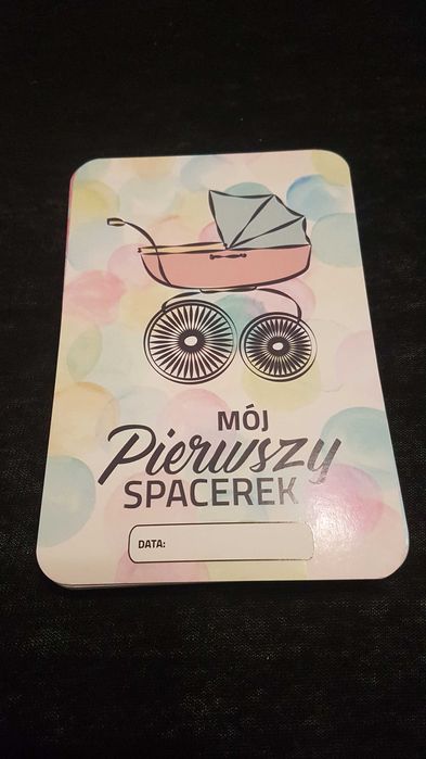 Karty do zdjęć, pierwszy rok życia dziecka, kolorowe, Mellandi