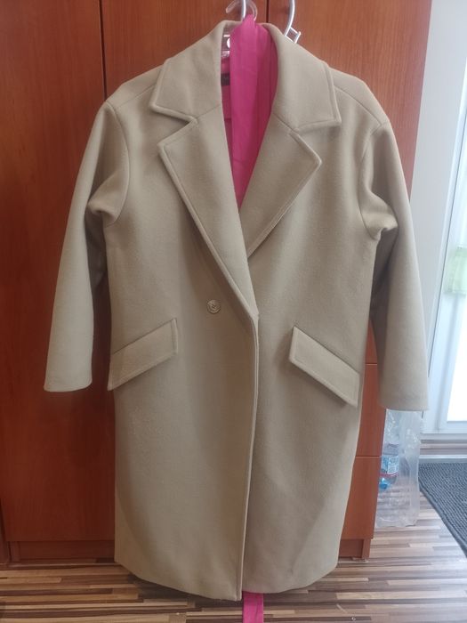 Płaszcz wełniany wiosna, jesień