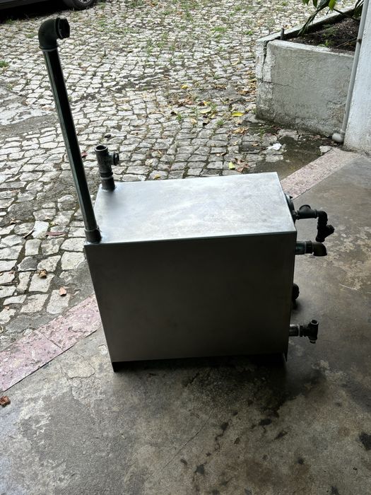 Deposito em inox NOVO