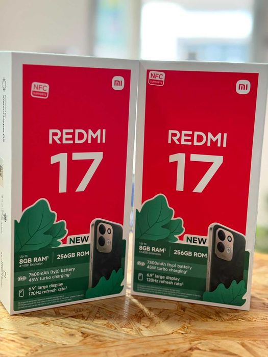 Xiaomi Redmi 17  Novos Selado 3 Anos Garantia