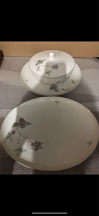 Vista Alegre soup tureen with plate and serving dish