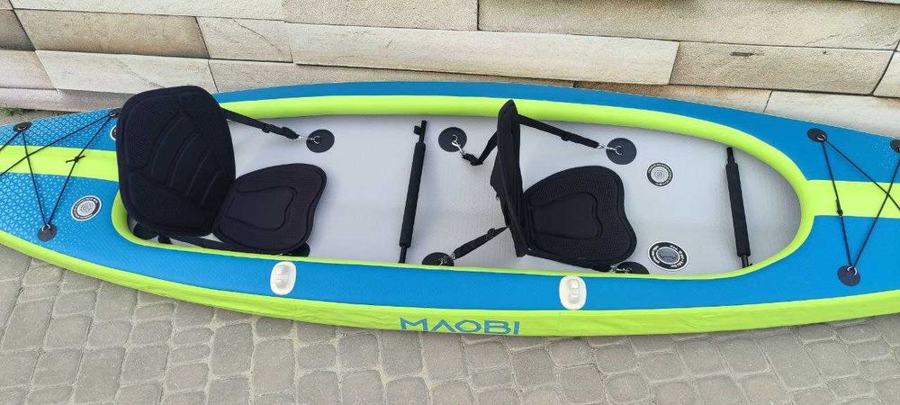 Coasto Maobi Байдарка 2 шари надувной КАЯК сап sup board дошка SUP дошка 2 шари слоя САП доска надувна Stand Up Paddle board борд SUB SAP надувная
