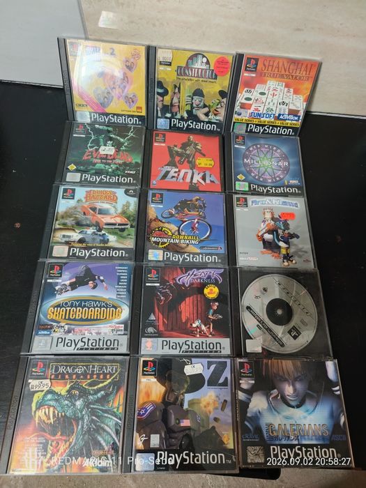 Zestaw gier PlayStation 1 PSX ps1 psone