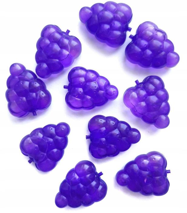 WINOGRONO Kostki lodu do mrożenia wielokrotnego użytku 10szt NrD170