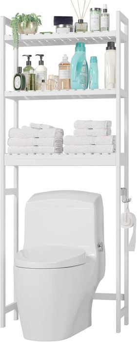 Nowy regał łazienkowy /szafka /półka na pralkę /stojak /bambus !A3267!