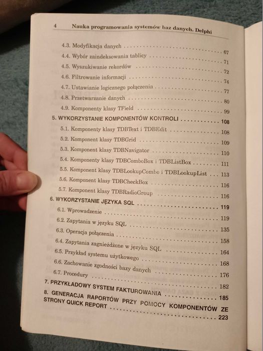 Nauka programowania systemów baz danych - Delphi