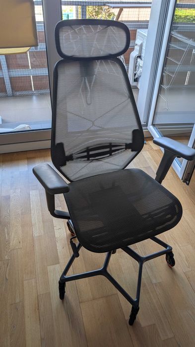 Cadeira p/gaming, cinz esc/cinz