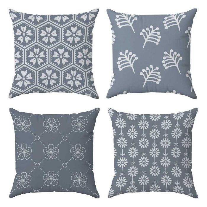 Pack de 4 Capas de Almofadas Decorativas