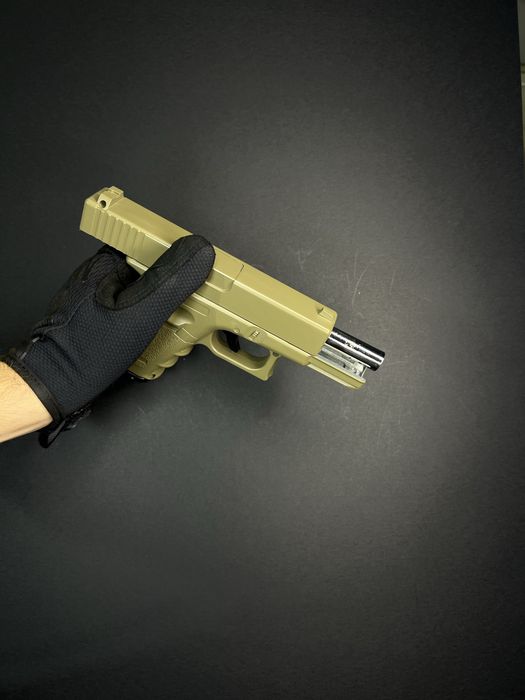 Іграшковий металевий пістолет для розваг Глок 19 G15D Galaxy