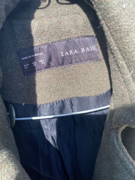 Sobretudo Zara Militar XS | Impecável