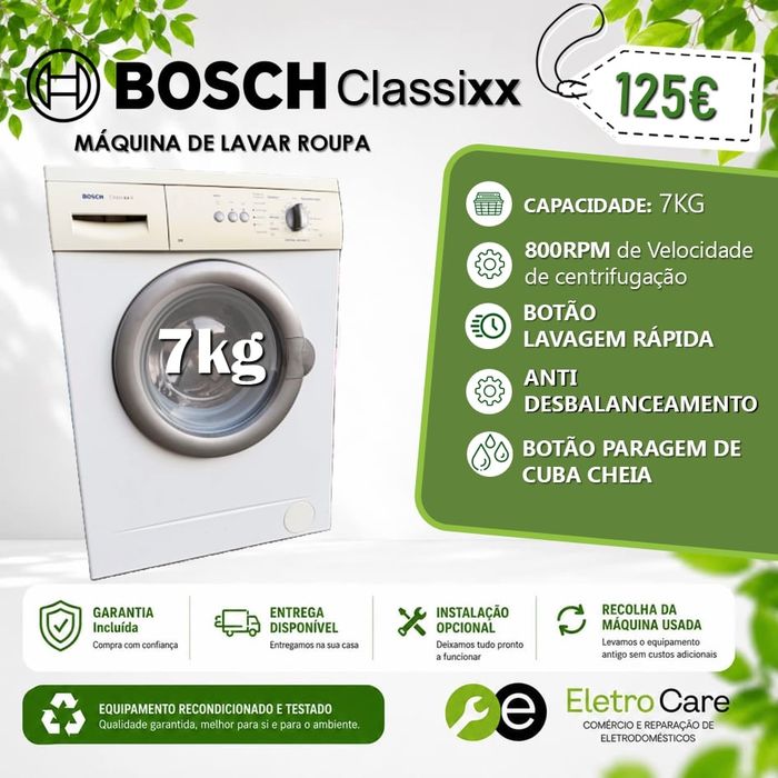 Máquinas de lavar (ENTREGA E GARANTIA)