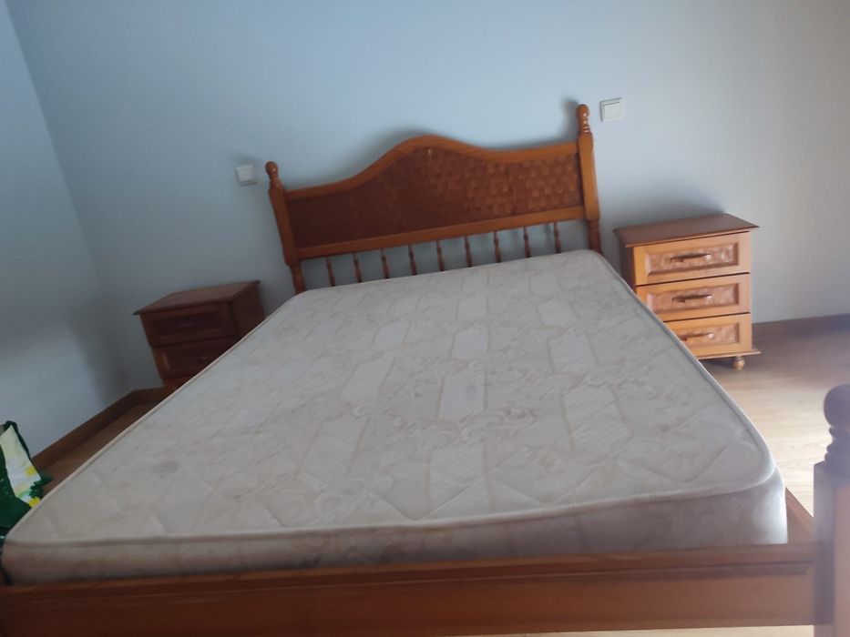 Conjunto de quarto com colchão