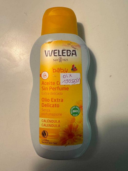 Weleda Calendula Bezzapachowy Olejek do ciała Dla Dzieci z Nagietkiem Lekarskim 19056(2)