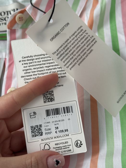 Сорочка Scotch & Soda жіноча нова