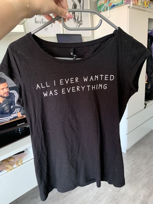 Koszulka S bluzka czarna