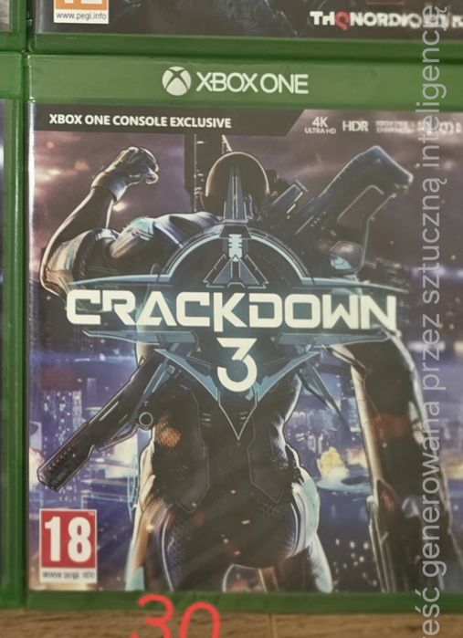 Gra Xbox crackdown3 Xbox one Xbox series