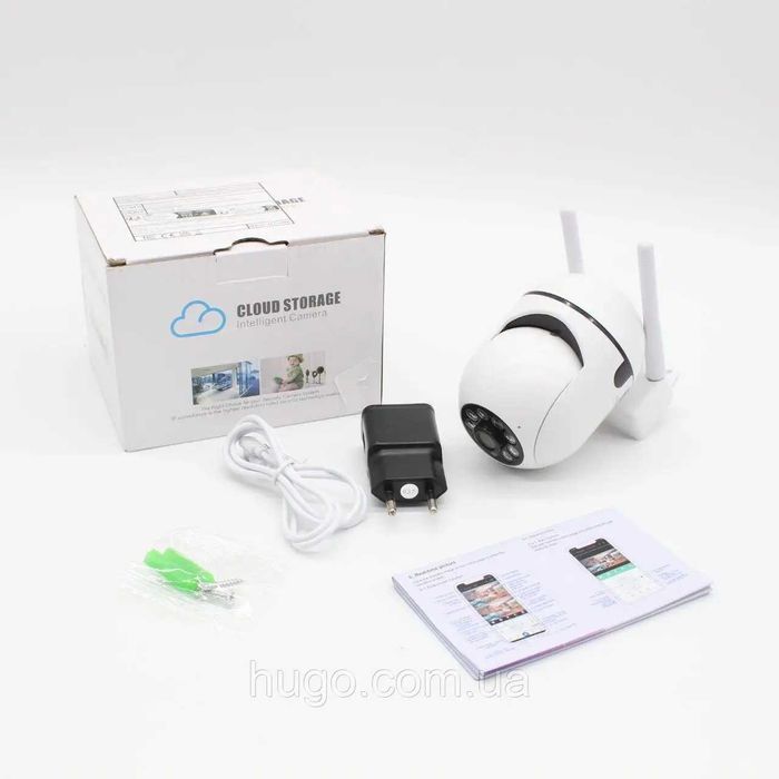Розумна 8MP WiFi камера спостереження PTZ 4X Zoom