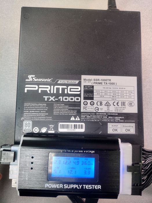 Seasonic Prime TX-1000 Titanium (SSR-1000TR)