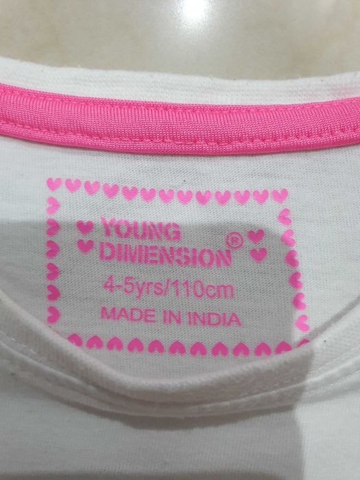 Young Dimension bluzka dla dziewczynki rozmiar 104/110