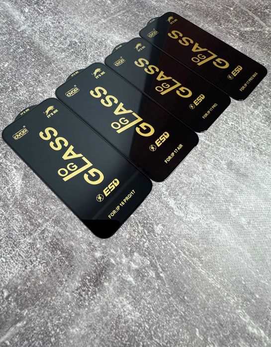 Захисне скло OG iPhone 17 16 15 Pro Max Айфон Защитное стекло Plus Air